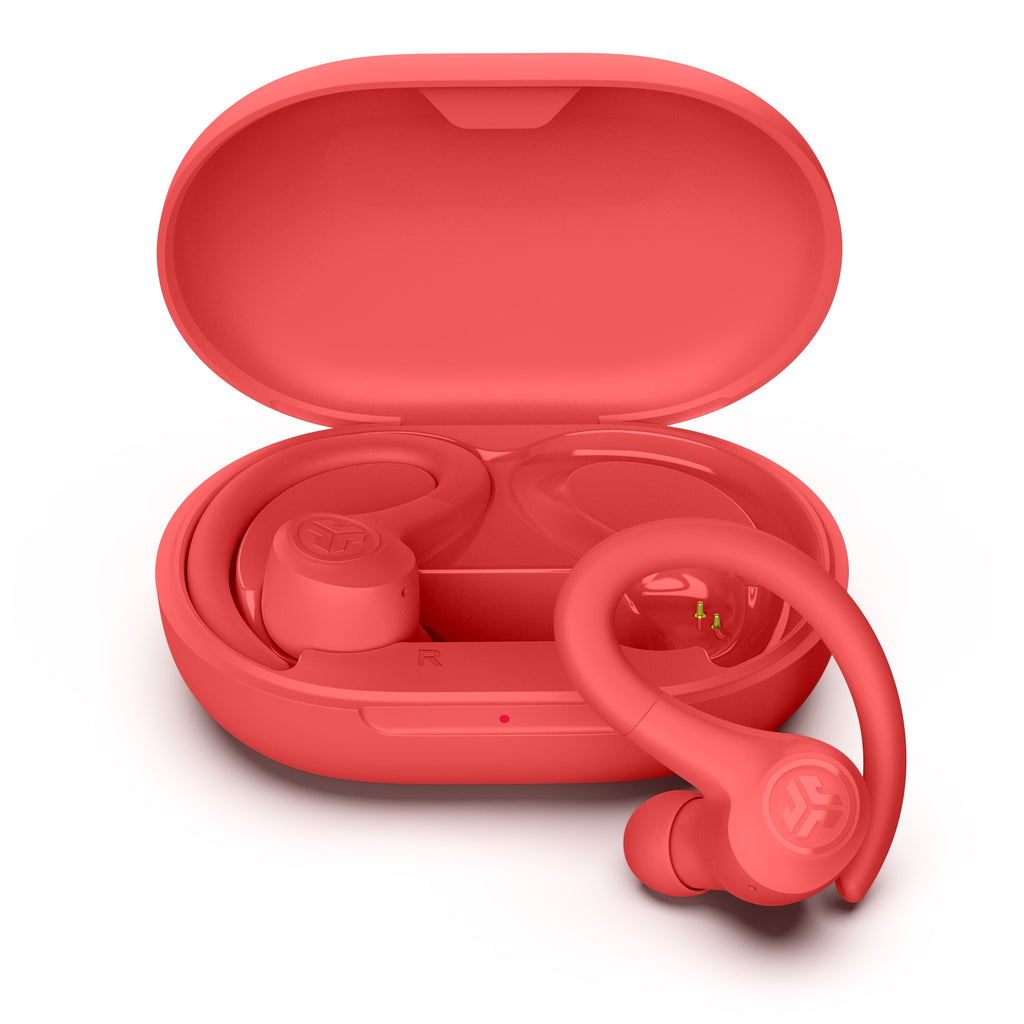 GO Sport+ True Wireless Earbuds Light Blue - Coral