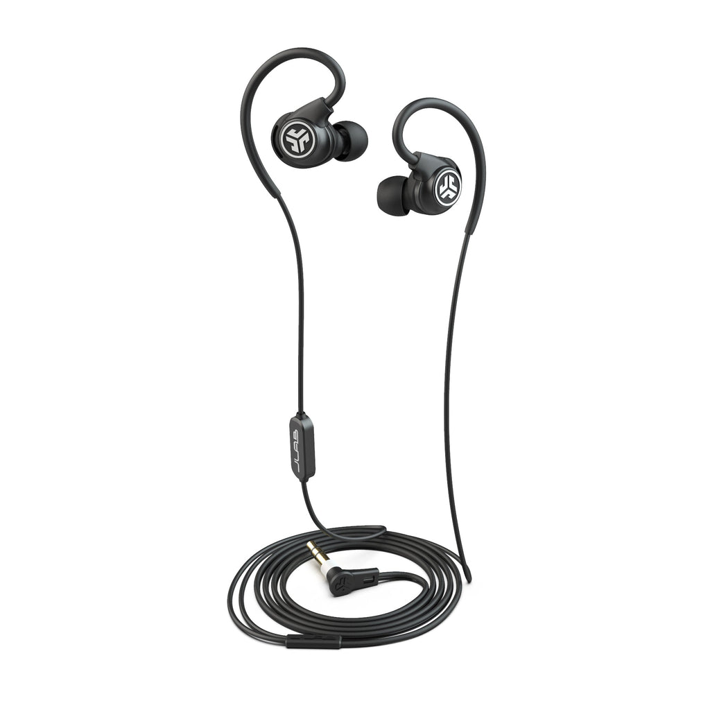 Fit Sport 2 Wired Fitness Earbuds Blue - Black