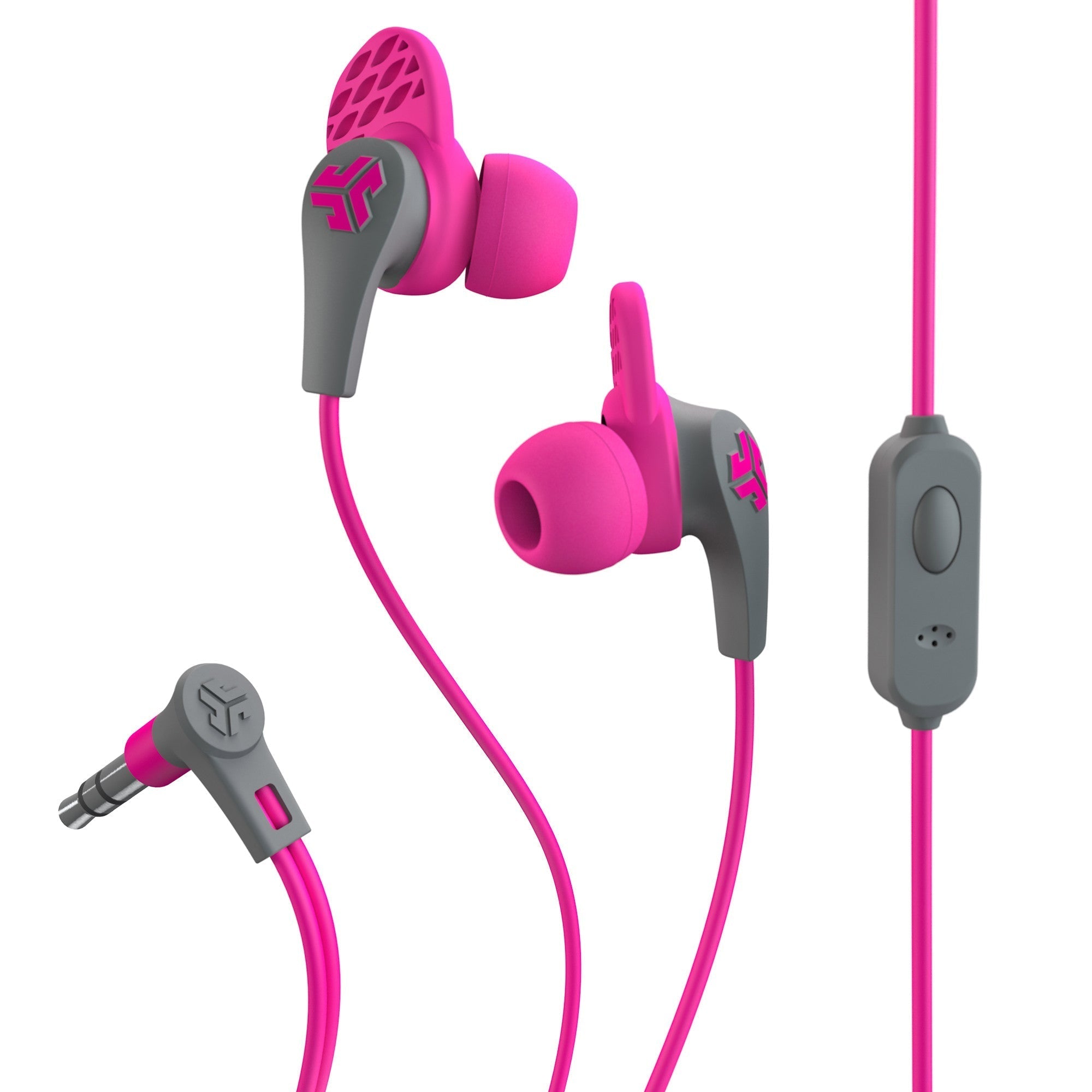 JBuds Pro Signature Earbuds Teal - Pink