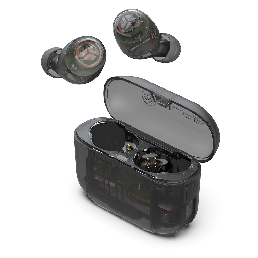 GO Air POP True Wireless Earbuds Slate - GO Air POP True Wireless Earbuds Clear